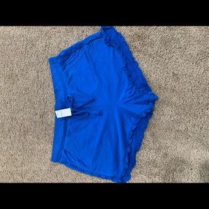 Aerie by American Eagle ruffled hem shorts